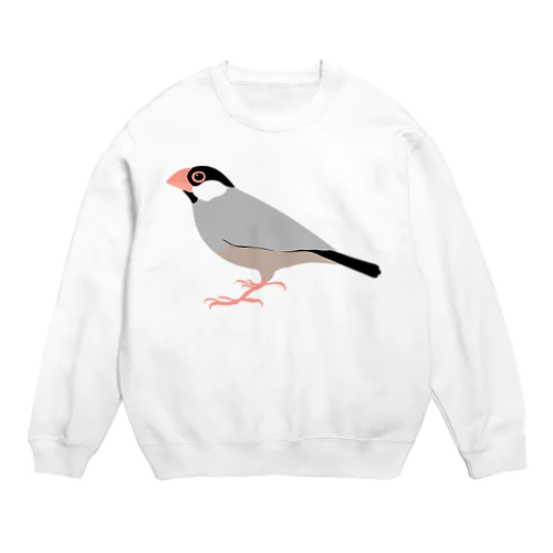 文鳥 Crew Neck Sweatshirt