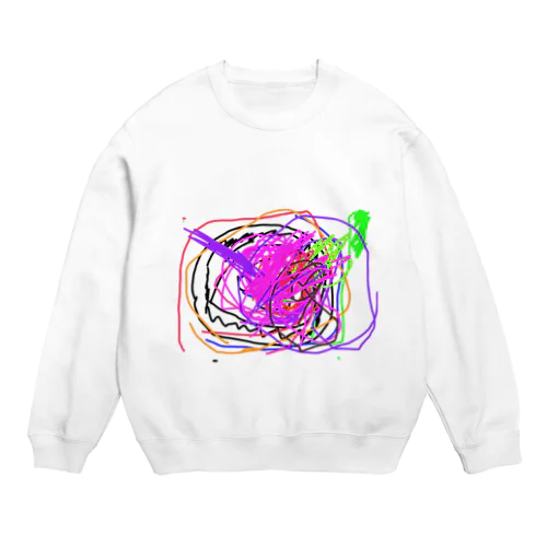 りちゃ画伯のお絵描き01 Crew Neck Sweatshirt