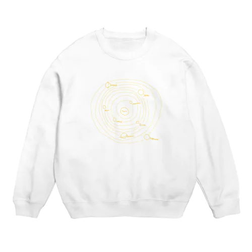 TAIYOUKEI（yellow） Crew Neck Sweatshirt