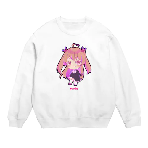 ぷりんちゃん Crew Neck Sweatshirt