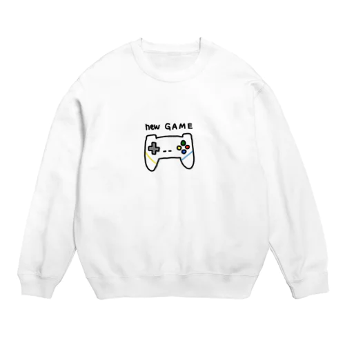 new GAME Crew Neck Sweatshirt