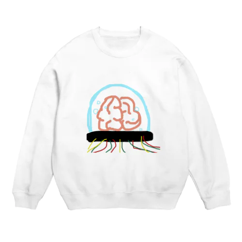 脳ちゃん Crew Neck Sweatshirt