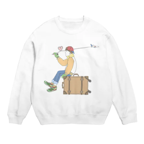 ROMAN飛行へ Crew Neck Sweatshirt