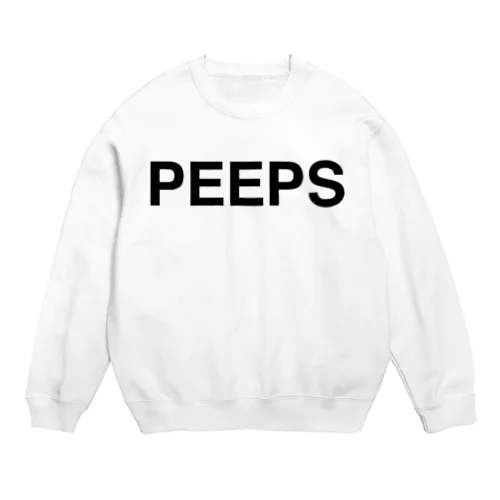 PEEPS-ピープス- Crew Neck Sweatshirt