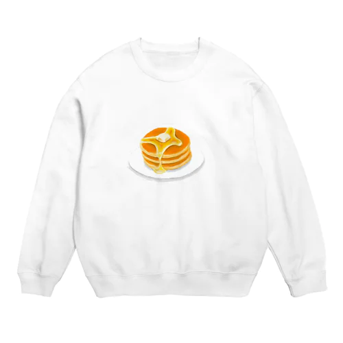 ひょうたん堂ホットケーキ Crew Neck Sweatshirt