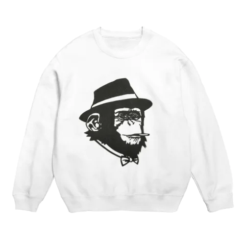 チンパンジー Crew Neck Sweatshirt