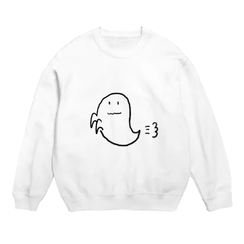 はしるオバケ Crew Neck Sweatshirt