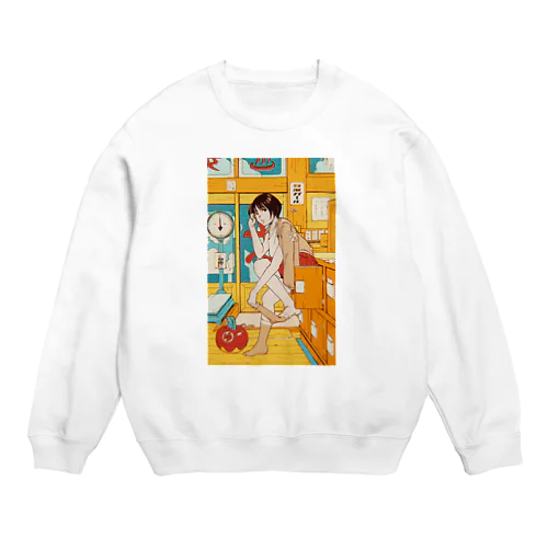 銭湯女子 スウェット Crew Neck Sweatshirt