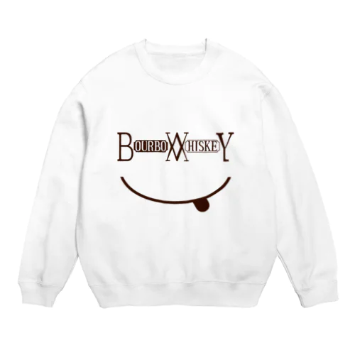 バーボン・ウイスキー Crew Neck Sweatshirt