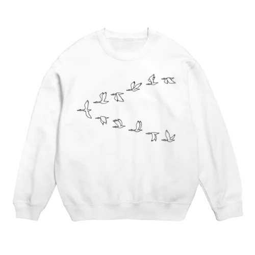 ワタリドリクレッシェンド Crew Neck Sweatshirt