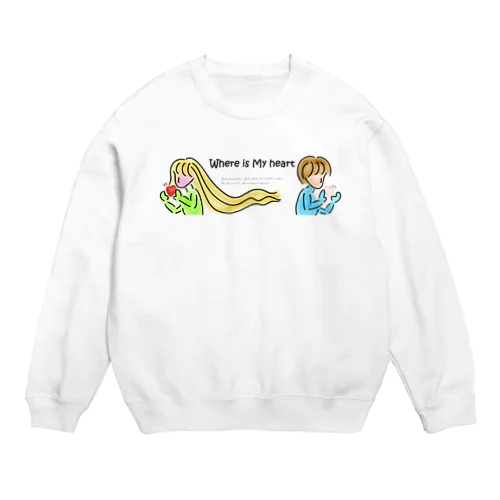 こころの在処 Crew Neck Sweatshirt