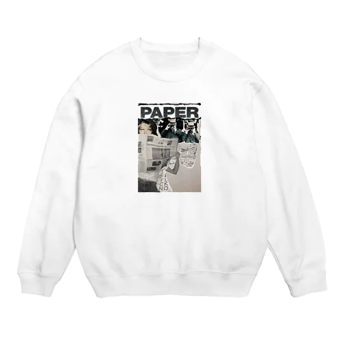 Paper Crew Neck Sweatshirt