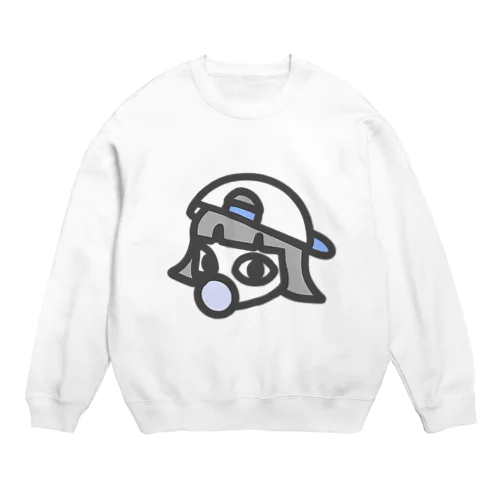 ぽっぴー Crew Neck Sweatshirt