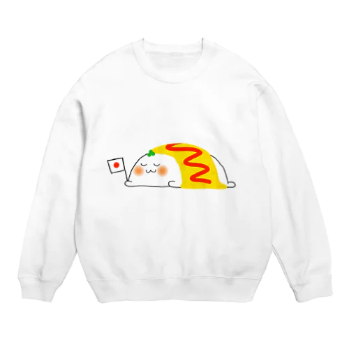 オムライスぐらし！ Crew Neck Sweatshirt