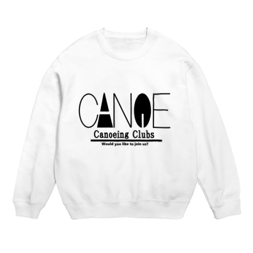 カヌークラブシャツモノクロ Crew Neck Sweatshirt