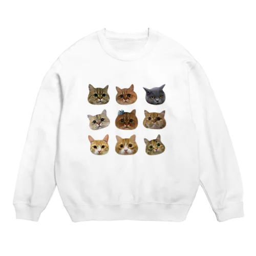 たぬちゃんず1 Crew Neck Sweatshirt