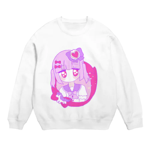 ゆめかわちゃん🦄 Crew Neck Sweatshirt