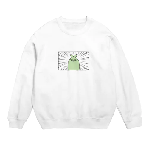 衝撃の双子葉類 Crew Neck Sweatshirt