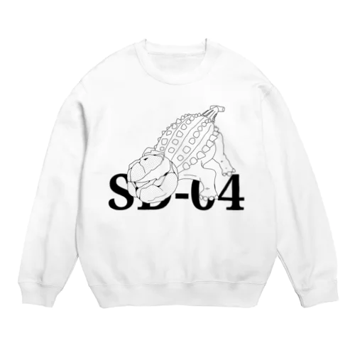 Sweets Dinosaur 04 Crew Neck Sweatshirt