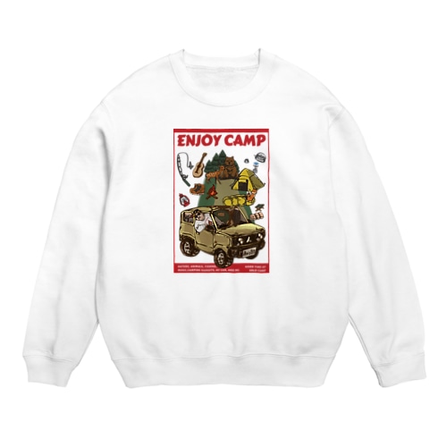 ゴキゲンなソロキャンパー Crew Neck Sweatshirt