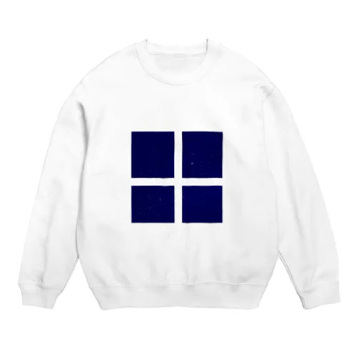 よるのそらのほし(夜の宙の星) Crew Neck Sweatshirt