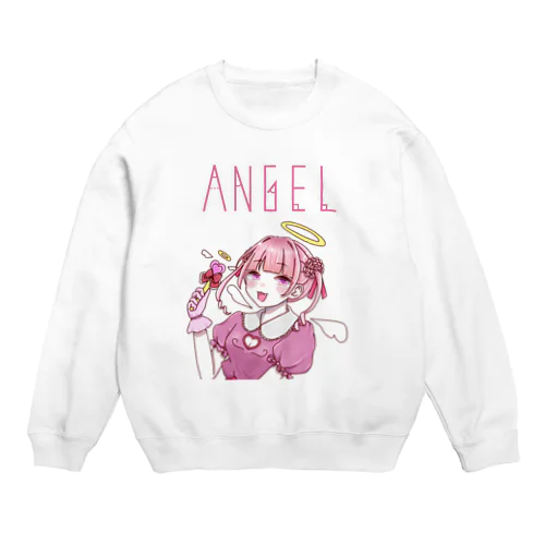 天使ちゃん Crew Neck Sweatshirt