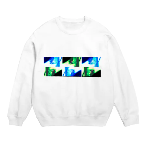 ジグジグザグザグ Crew Neck Sweatshirt