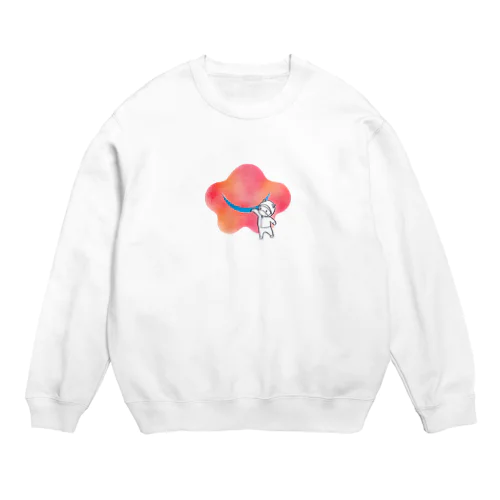 梅にゃい Crew Neck Sweatshirt