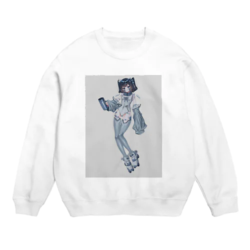 えんじぇる地雷チャン Crew Neck Sweatshirt