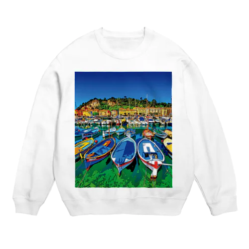 フランス コート・ダジュール Crew Neck Sweatshirt