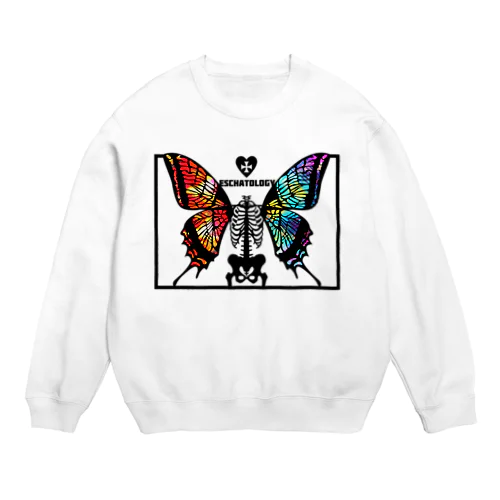 スケリトルバタフライ／エスカトロジー・ヴィヴィッド Crew Neck Sweatshirt