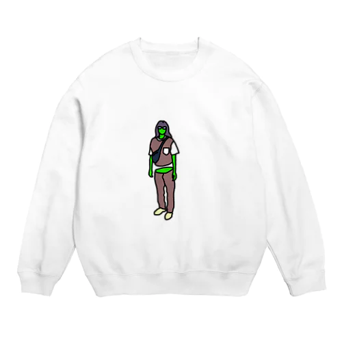 ミル子 Crew Neck Sweatshirt