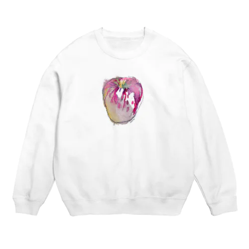 Apple Drawing #9 Through his eyes Crew Neck Sweatshirt