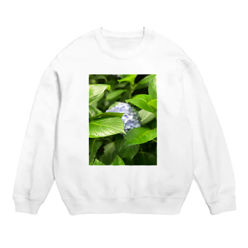 紫陽花のTシャツ Crew Neck Sweatshirt