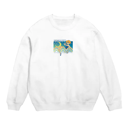 月夜のバニーちゃん２ Crew Neck Sweatshirt