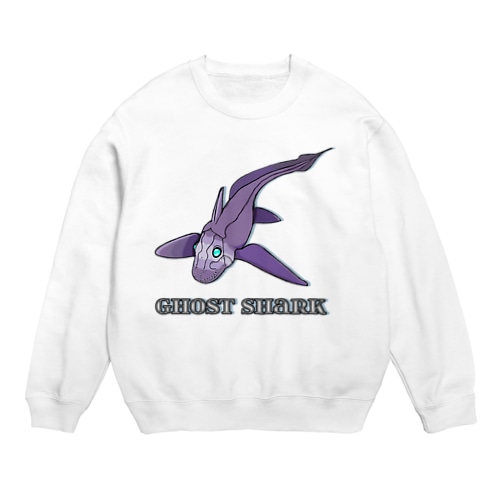 Ghost Shark Crew Neck Sweatshirt