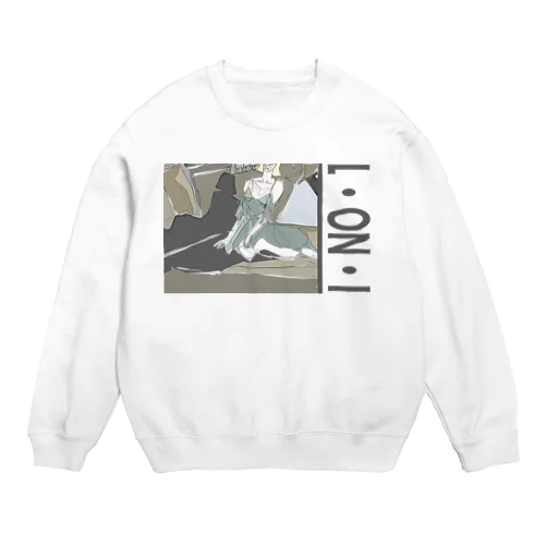 イ、ノ、イチバン Crew Neck Sweatshirt