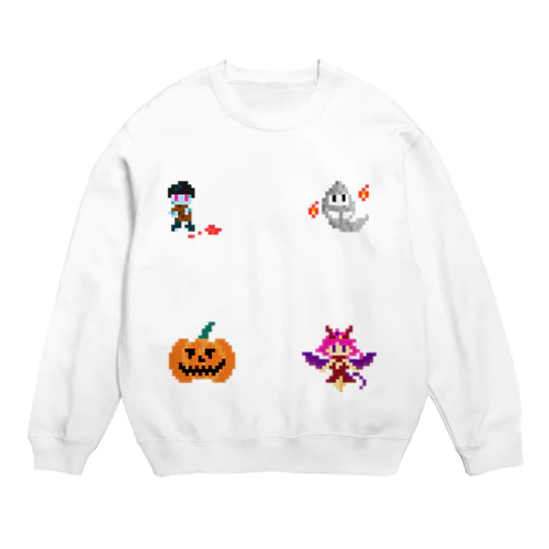 ハロウィンカルテット Crew Neck Sweatshirt