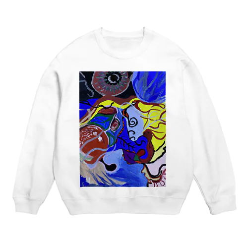 絵画風17 Crew Neck Sweatshirt