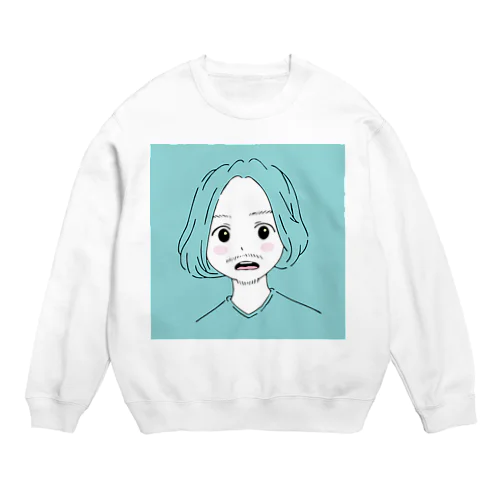 存在がみゅと Crew Neck Sweatshirt