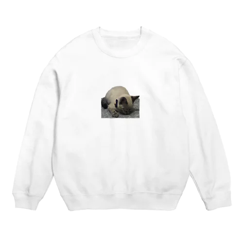 うとうとレタスくん Crew Neck Sweatshirt