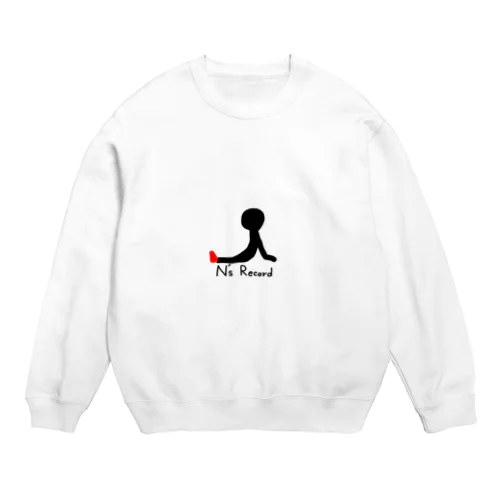 赤クツの誰か Crew Neck Sweatshirt