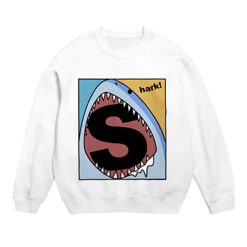 鮫の音を聴け Crew Neck Sweatshirt