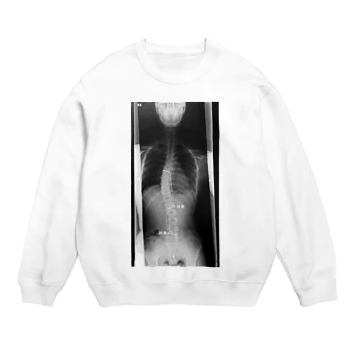 をに＠ぐんそーの背骨ヌード　無印 Crew Neck Sweatshirt