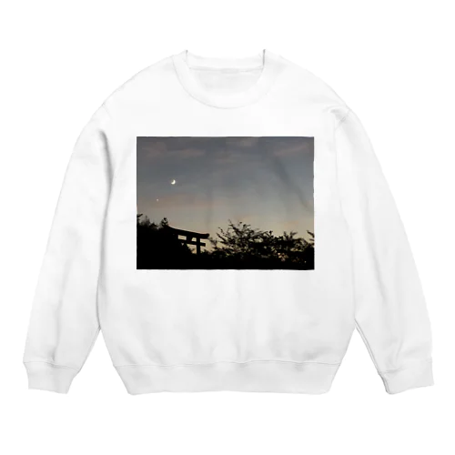 夕闇 Crew Neck Sweatshirt