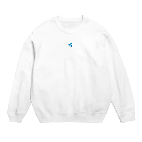 one point ripple Crew Neck Sweatshirt