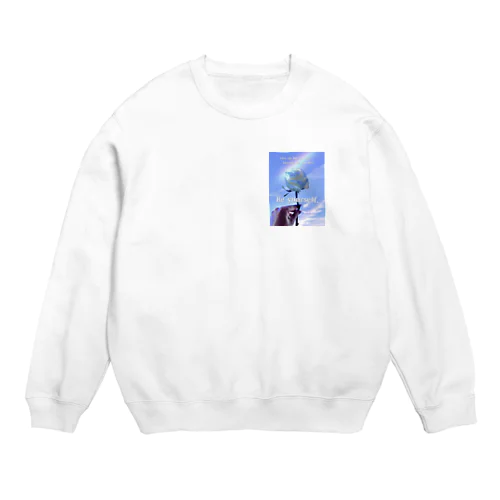 自分の生きる人生を愛せ (格言) Crew Neck Sweatshirt