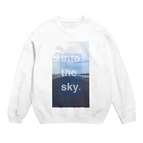 into the sky. Crew Neck Sweatshirt