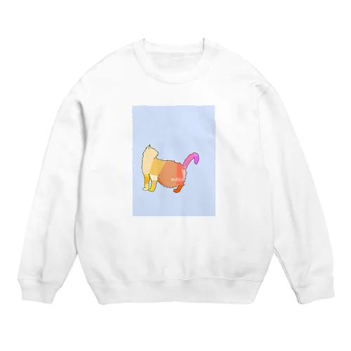 カラフルネコ Crew Neck Sweatshirt