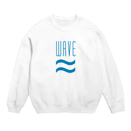 WAVE    ロゴスウェット Crew Neck Sweatshirt